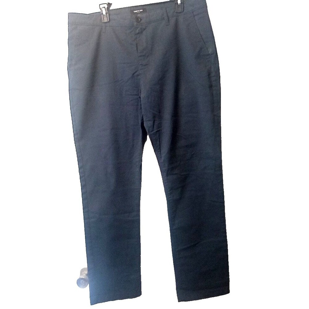 Kenneth Cole K09E78 Mens Pants 38x32 Gray Tapered Fit Very Good Condition